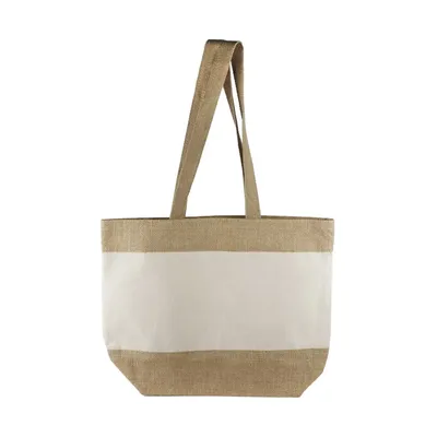 Laminated JUCO Beach Bags with Long Handles