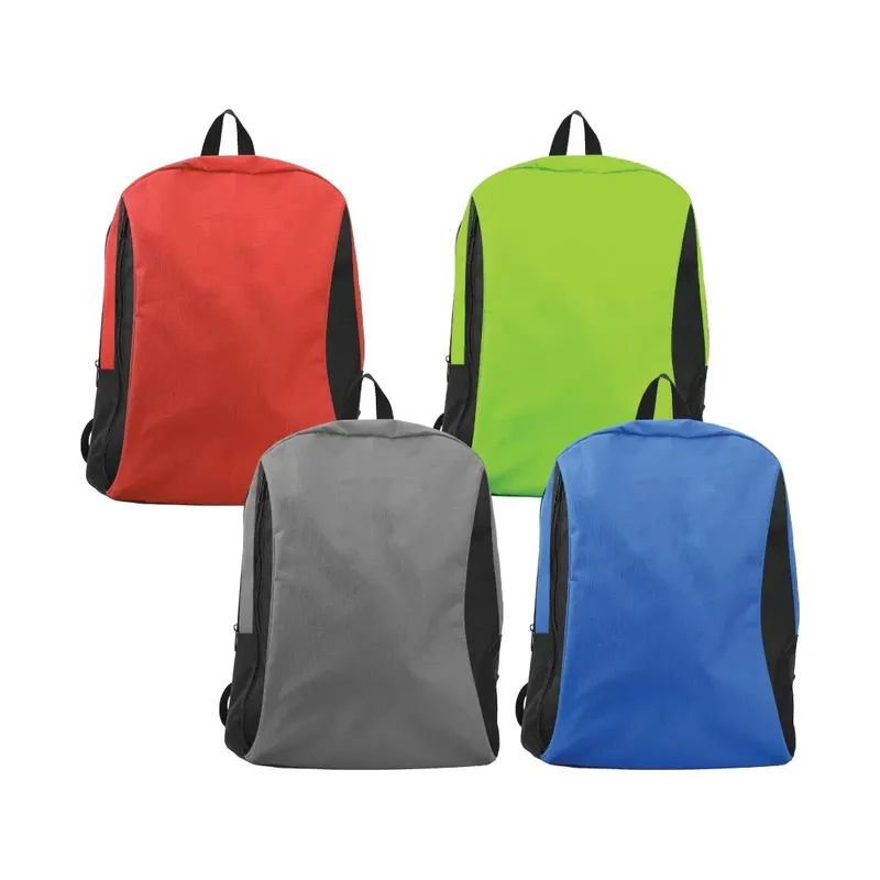 Two-toned Backpacks 600D Polyester Material