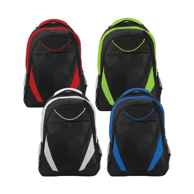 Two-toned Backpacks 600D Polyester Material