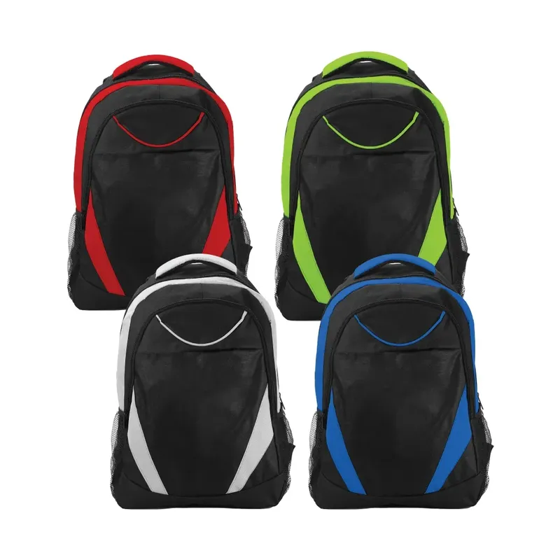 Two-toned Backpacks 600D Polyester Material