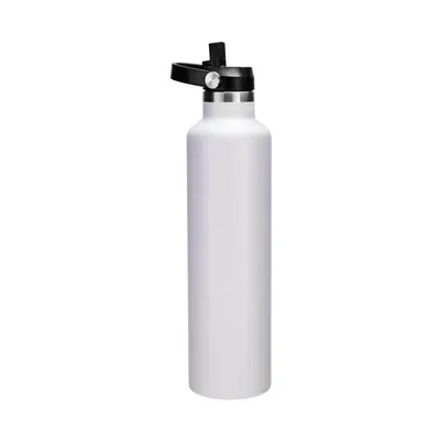 Vacuum steel bottle with a sports lid, 1 litre