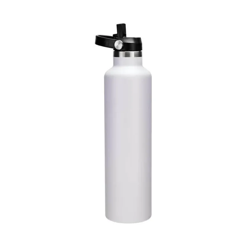 Vacuum steel bottle with a sports lid, 1 litre