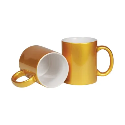 Gold Ceramic Mugs