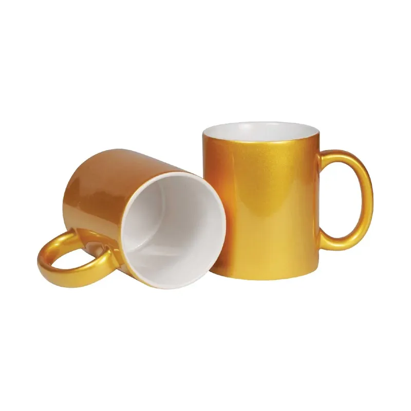 Gold Ceramic Mugs