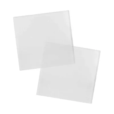 Square Glass Tea Coasters