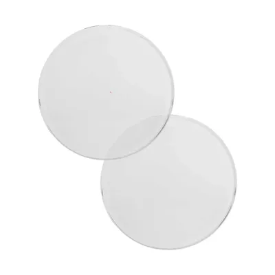 Round Glass Tea Coasters