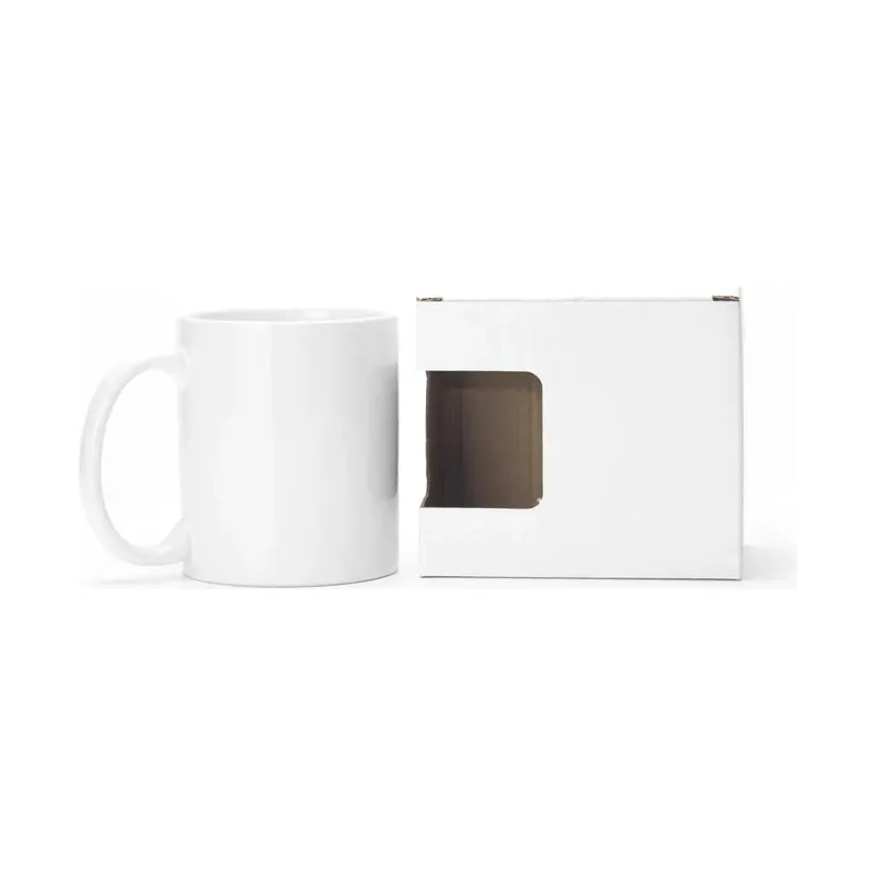 White Sublimation Ceramic Mugs with Box 11 oz