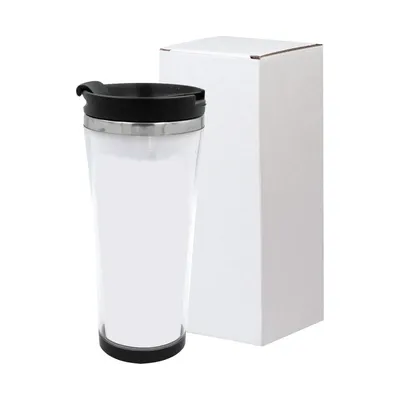 Travel Mugs in Insert Paper Design