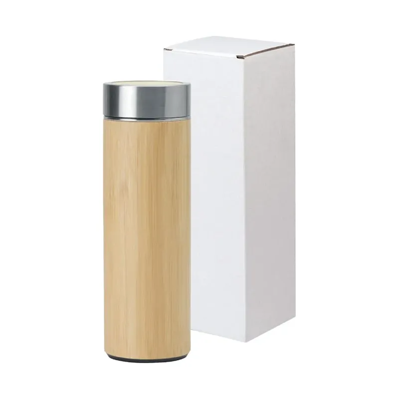 Stainless Steel Bamboo Flask
