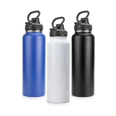 Double Wall Stainless Steel Bottles with Carry Handle