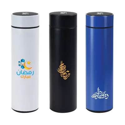 Double Wall Bottles with Temperature Display 500ml - Ramadan Gifts