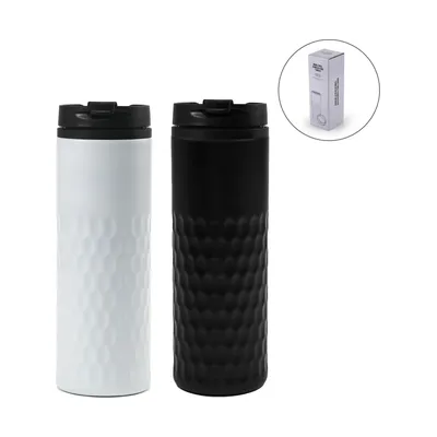 Honeycomb Design SS Bottles, Double Wall with PP Interior 420ml