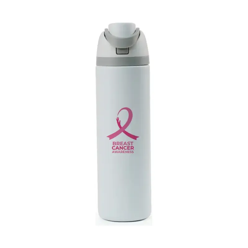 SS Bottles with Breast Cancer Awareness Logo