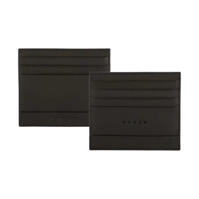 Cross Saffiano leather card holder, 6 cards