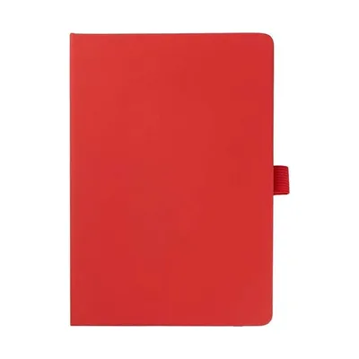 A5 PU notebook with a pen loop