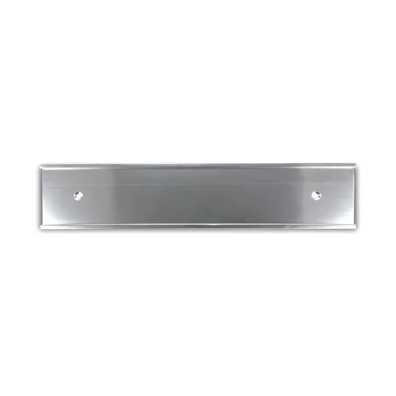 Aluminum Wall Sign Holders in Silver Color