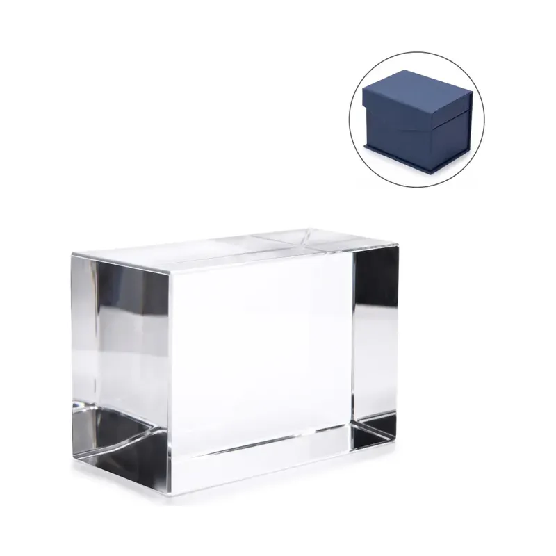 3D Rectangular Crystal Cube