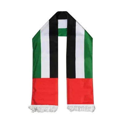 UAE Flag Satin Scarfs