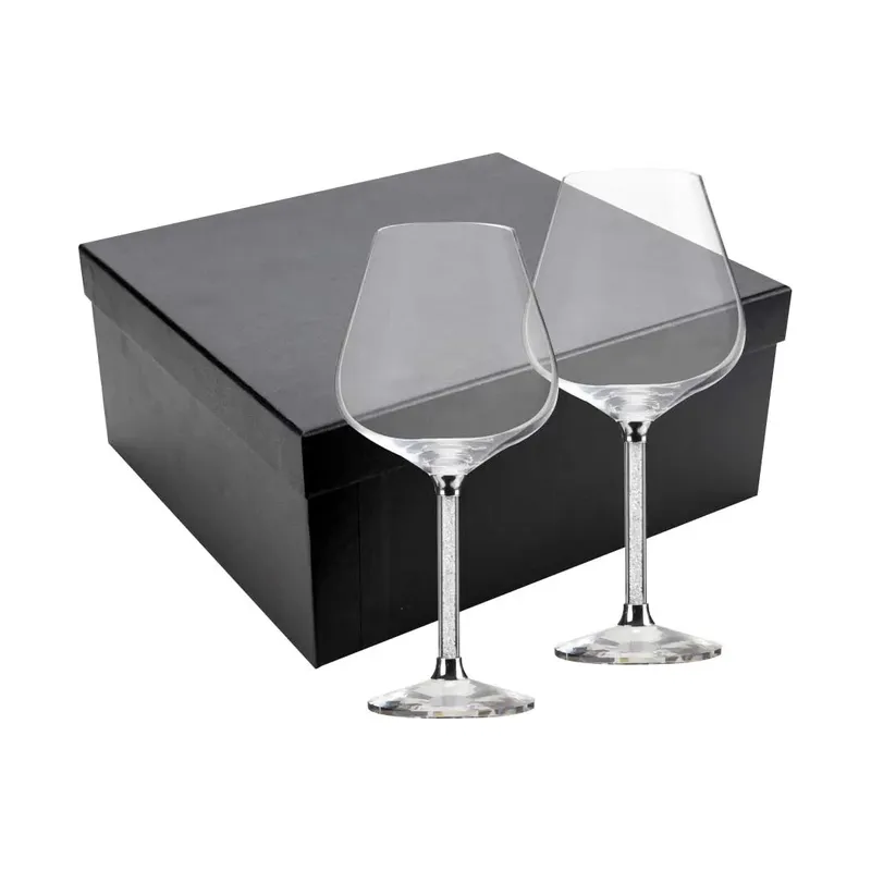 Wine Glass Gift Sets, 2 Pcs, 22 cm tall, with Gift Box