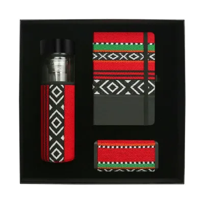 SADU Design Corporate Gift Sets with Bottle Notebook Powerbank