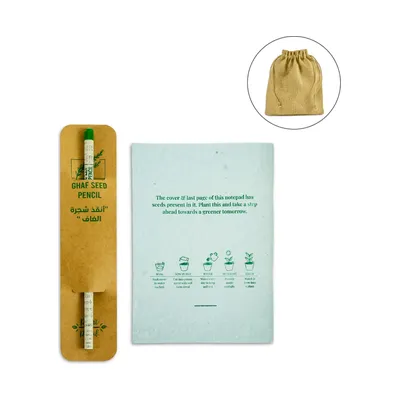 Sustainable Plant a Seed Gift Set with Eco-friendly Jute Pouch