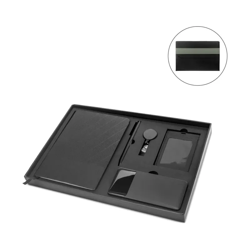 Premium Office Gift Set in Black Sleeve Pouch Ideal for Corporate Gifting