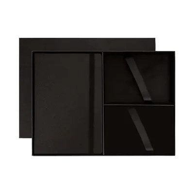 Cross hard cover notebook, three piece gift box