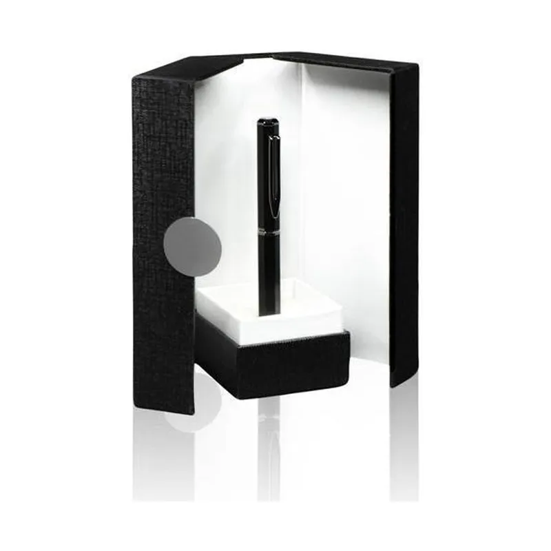Metal roller pen in a gift box