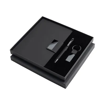 Notebook, keyring and pen set