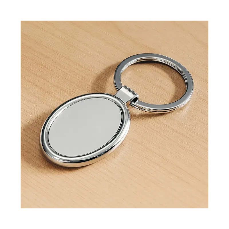 Promotional Oval Metal Keychains