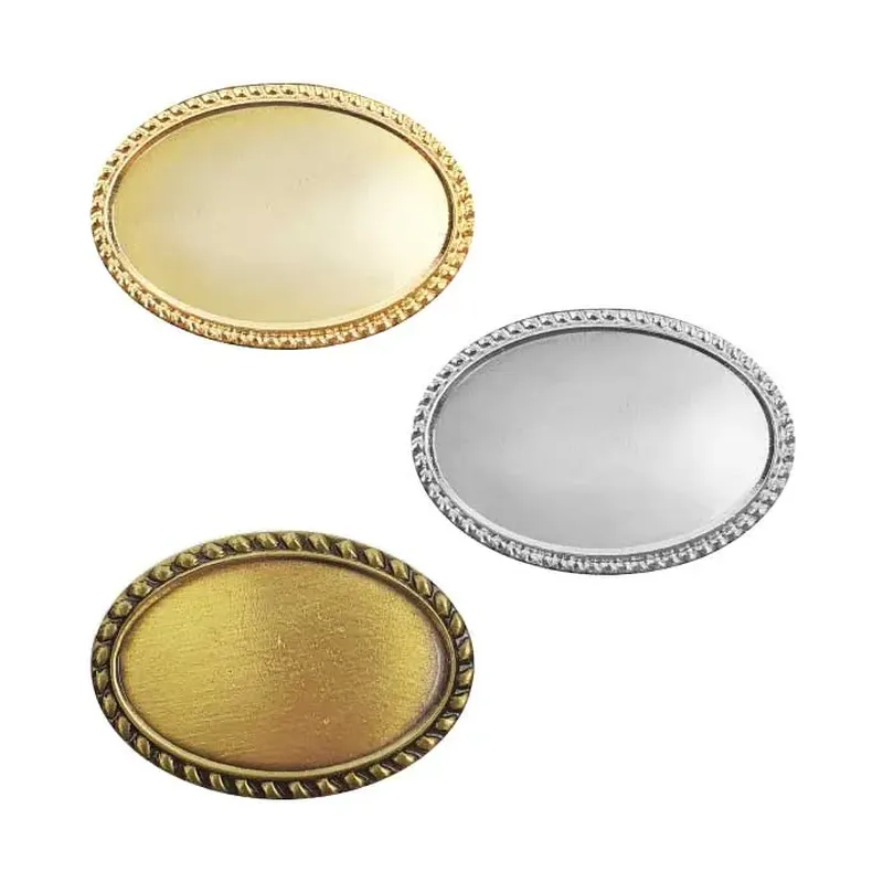 Oval Rope Design Logo Badges