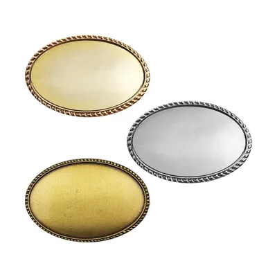 Oval Rope Design Logo Badges