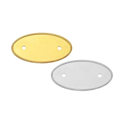 PVC Injected Oval Name Badges