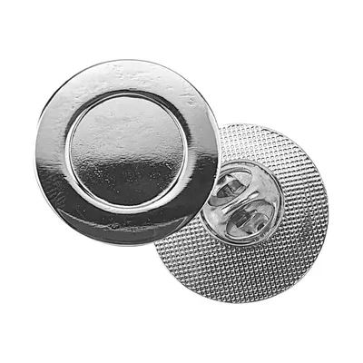 Round Logo Metal Badges with Butterfly Clutch