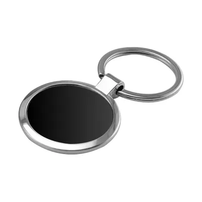 Round Shaped Metal Keychains