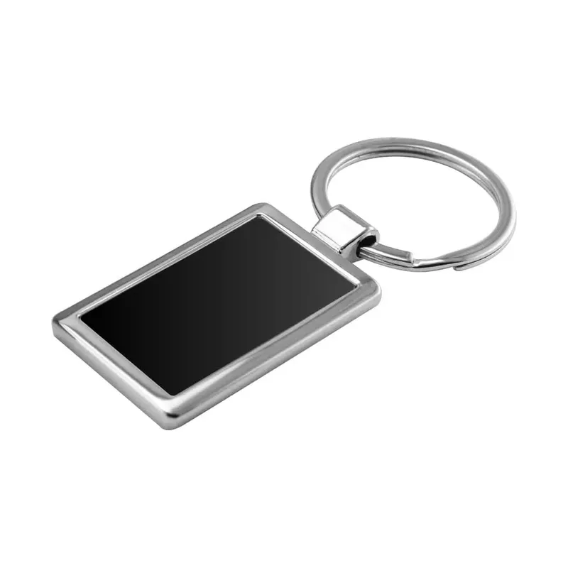 Rectangular Metal Keychains