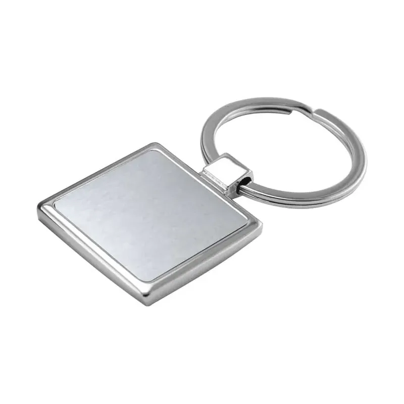 Square Metal Keychains