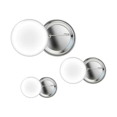 Aluminum Button Badges