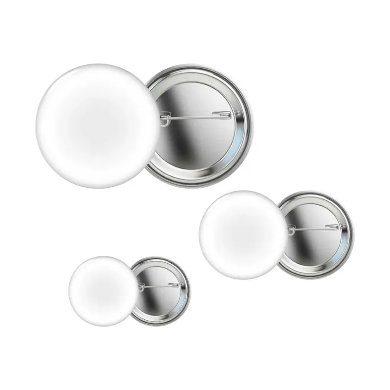Aluminum Button Badges