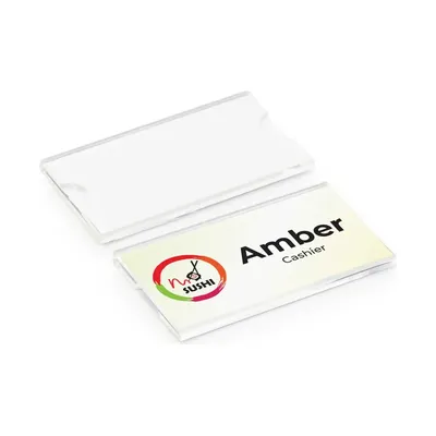 Reusable Acrylic Name Badges