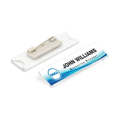 Reusable Acrylic Name Badges