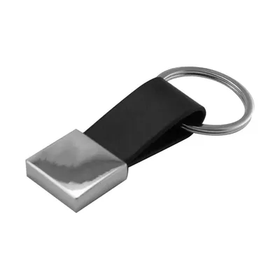 Metal Keychain with Strap