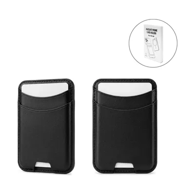 MagSafe Phone PU Leather Wallet Card Holder - PU Leather