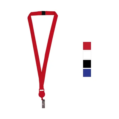 Lanyard with Reel Badge and Safety Lock