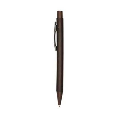 Coffee grounds ballpoint pen