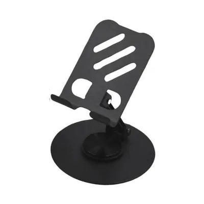 Metal phone stand with 360 degree rotation