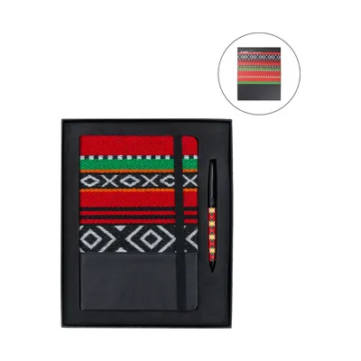 Notebook and Pen Giftset in Traditional SADU Designs