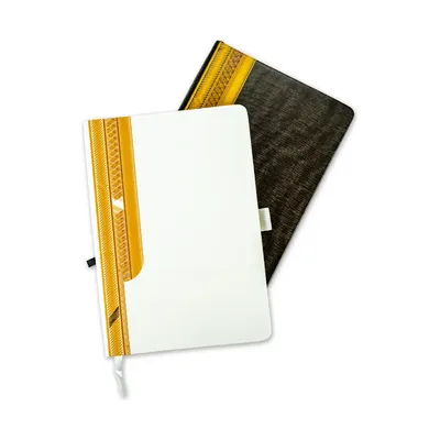 Arabic Bisht Style Notebooks, A5 Size, Elastic Band, Bookmark & Pen Holder
