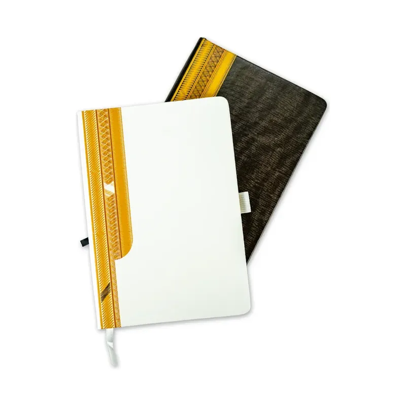 Arabic Bisht Style Notebooks, A5 Size, Elastic Band, Bookmark & Pen Holder