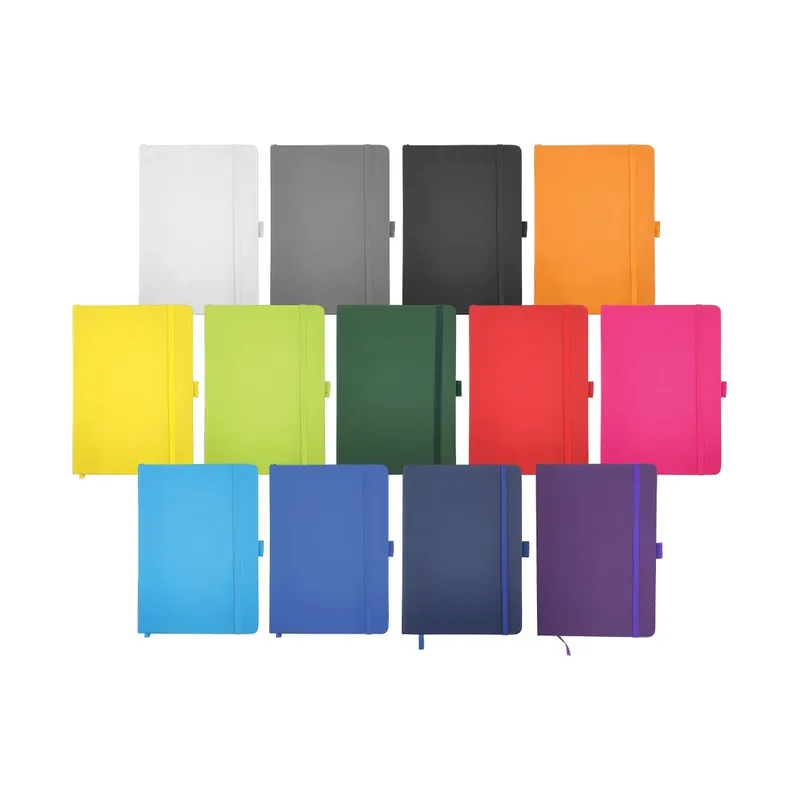 PU Notebooks with Pen Holder in A5 Size